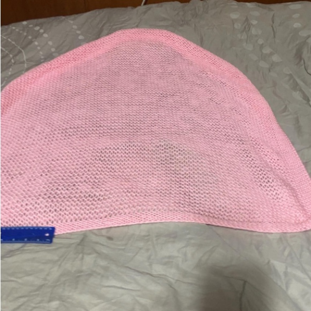 Pink Handmade Baby Blanket